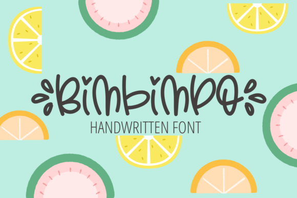 Bimbimpo: A Handwritten Font for Brand Identity