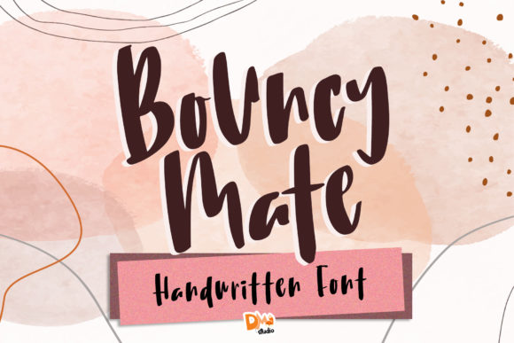 Bouncy Mate: A Quirky Handwritten Font for Bold Brands