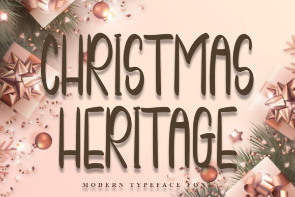 Christmas Heritage: A Natural Handwritten Font Review