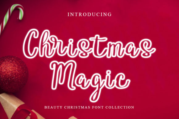 Christmas Magic: A Handwritten Font for Crafters