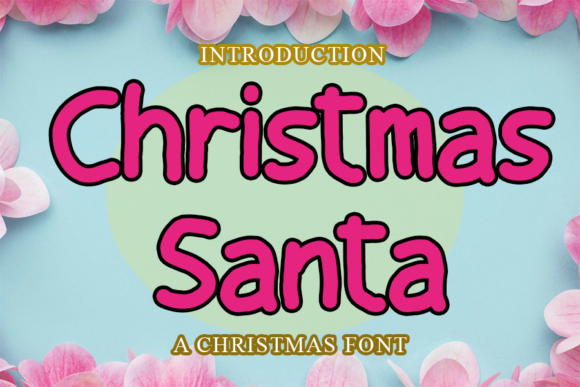 Christmas Santa: A Handwritten Font for Web Headers