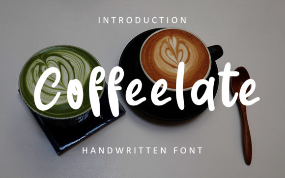 Coffeelate Font: A Handwritten Typeface for Editorial Design