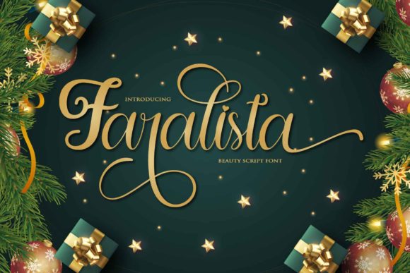 Faralista: A Script Font for Elegant Editorial Design