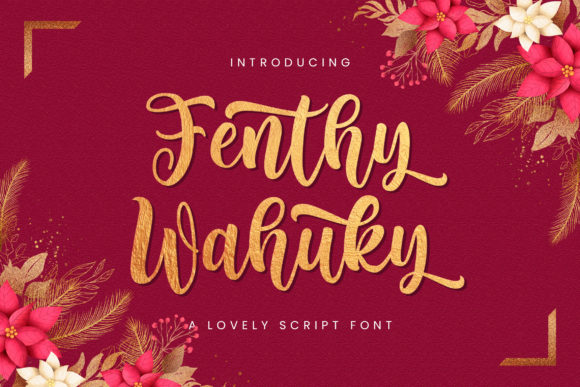 Fenthy Wahuky: A Handwritten Typeface for Editorial Design
