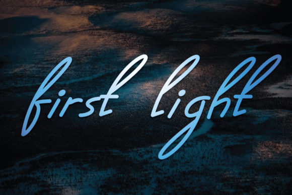 First Light Font Review for Campaign Design