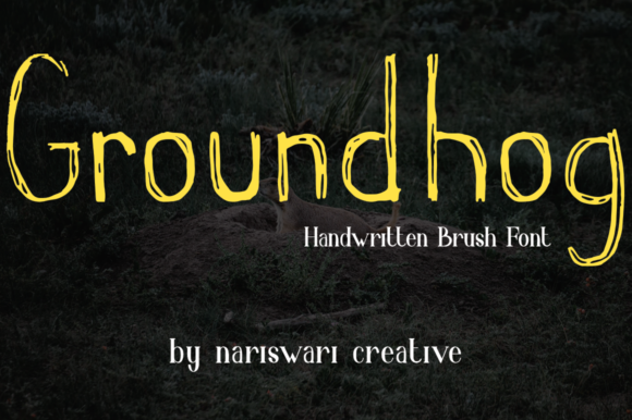 Groundhog: A Handwritten Font for Editorial Calm