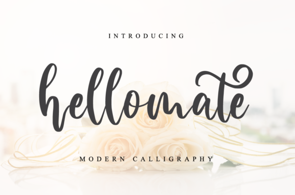 Hellomate: A Friendly Handwritten Font for Small Business Branding