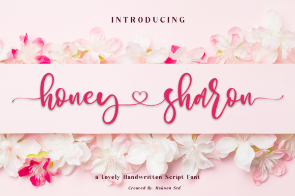 Honey Sharon: A Modern Script Font for Branding