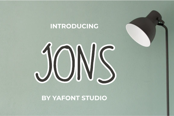 Jons Font Review: A Playful Typeface for Web Headers