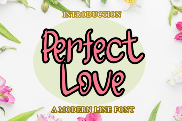 Perfect Love: A Handwritten Font for Modern Branding