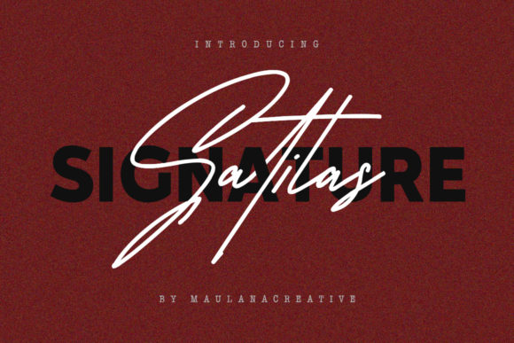 Satilas Signature: A Versatile Typeface for Editorial Design