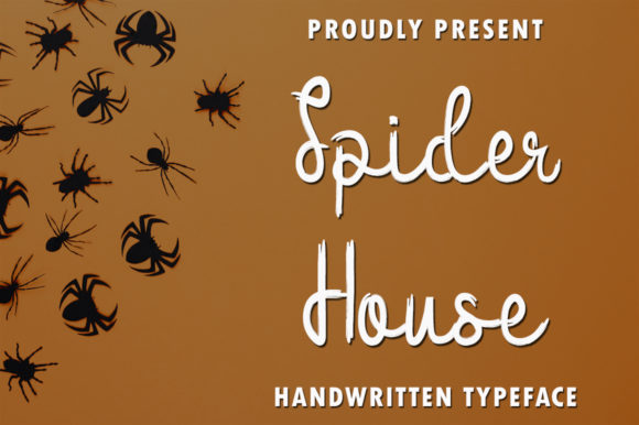 Spider House: A Handwritten Font for Web Design