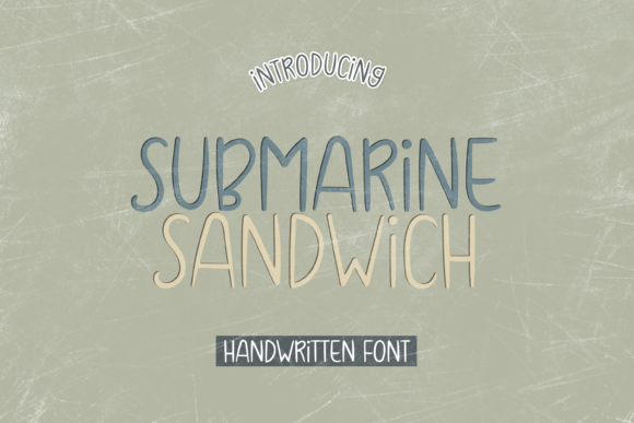 Submarine Sandwich Font: A Playful Brand Upgrade
