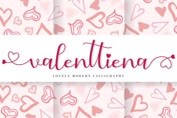 Valenttiena: A Handwritten Font for Editorial Warmth