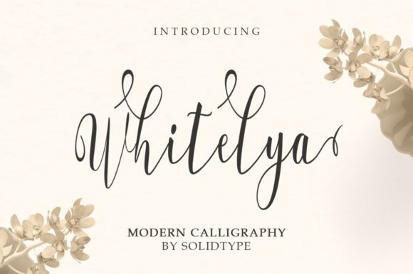 Whitelya Font: A Modern Script for Web Design